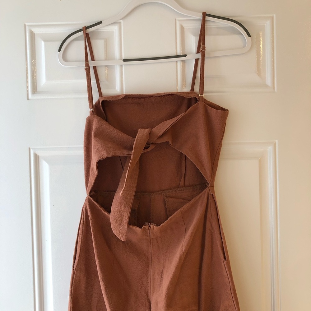 Gorgeous copper romper, Raised By Wild XS